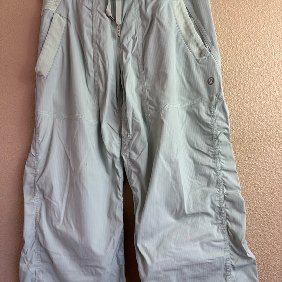 Lululemon Dance Studio Mid-Rise Pant, Wide Leg, Mint Green Color size 2 - Picture 5 of 15